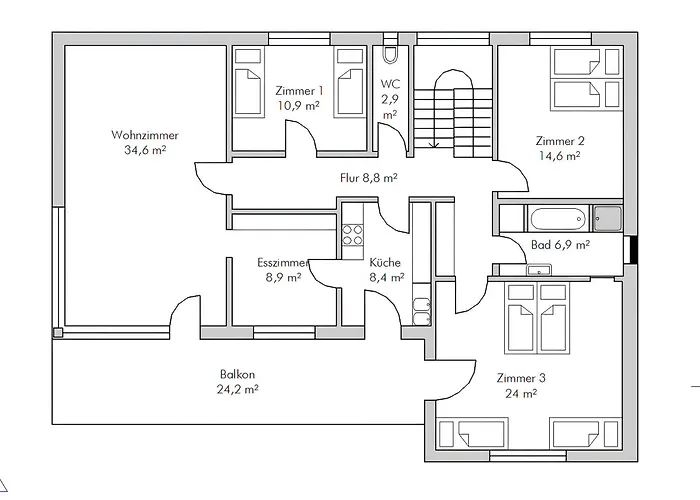 Gemuetliche Mit Rheinblick *